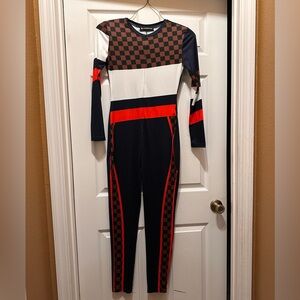 New never been worn Blue and Red Jumpsuits. Size medium